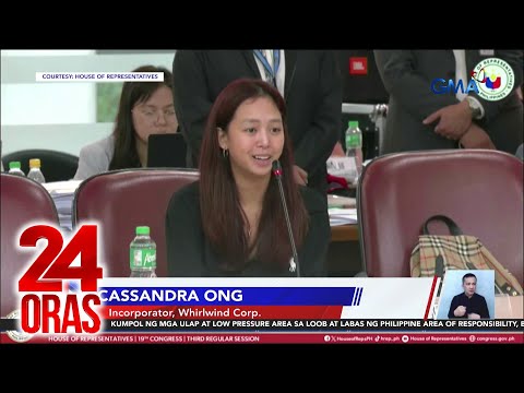 Cassandra Ong, umaming nag-apply ng POGO license sa PAGCOR | 24 Oras