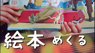 【ASMR】【無言】本。5種類の絵本をめくる音。ゆっくり本のページをめくる。睡眠用、作業用。Book, page turning sound.