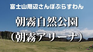 富士山周辺の草原みたいな公園で遊んできた【朝霧自然公園(朝霧アリーナ）】 朝霧高原方面　＠散歩20分