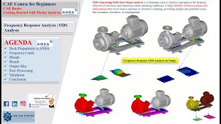 0.1.1.6 | Frequency Response Analysis | ODS Analysis | ANSA & Optistruct Tutorials