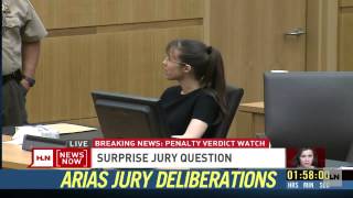 Jovial jodi? Arias laughs as jurors decide her fate