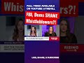 Are FBI, Dems shaming whistleblowers? #fbi #jimjordan #whistleblower