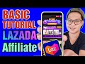 paano mag DiRECT affiliate marketing sa LAZADA Basic tutorial for Beginners