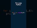 For Loop in Python