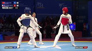 103 Round of 16 W  49kg VIE Thi kim tuyen TRUONG PHI Tachiana kezhia MANGIN