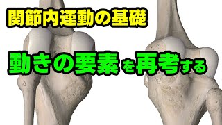 【関節内運動】関節運動の基礎