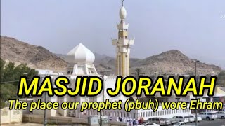 Islamic historical place in Makkah - masjid juranah - #makkahrandomvideos #makkah #today #haram