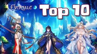 Evertale Top10 SSRs 2025 (Countdown Event on Discord with Friends)