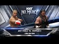 JOEY STEELE VS CRIPPLER X WWE2K24