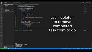 Todo app using node-cli