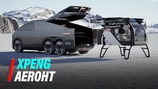 Xpeng AeroHT Is A Minivan Mothership That Packs A Two Passenger Drone