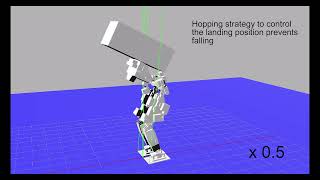 Integration of Variable-height and Hopping Strategies for Humanoid Push Recovery