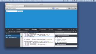 JavaScript Debugger