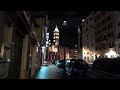 watch the mesmerising strangely flickering street lights of rome at night