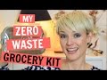 MY ZERO WASTE GROCERY SHOPPING KIT | bulk + plastic free | Kate Arnell