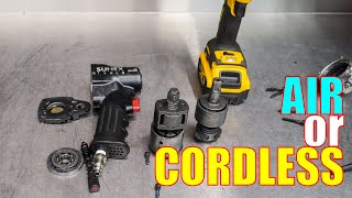 Pneumatic Air Impact vs Cordless Impact Wrench Teardown