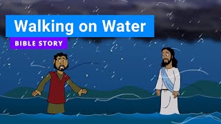 🟡 BIBLE stories for kids - Walking on Water (Primary Y.A Q4 E7) 👉 #gracelink