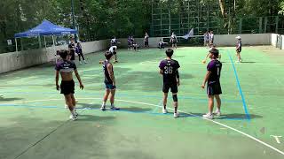 男子高中組 A組循環賽 - 沙官 (3) vs (0) 馮堯敬 - 全港中小學學界閃避球錦標賽 2023-24 中學組