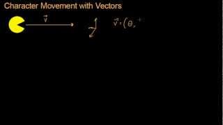 Math for Game Developers - Character Movement (Points and Vectors)