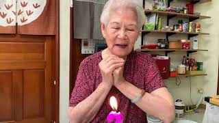 媽媽85歲生日快樂！我知道為什麼許願的第一時間你傻住了，事事無法盡如人意，不能強求，活在當下惜福最重要