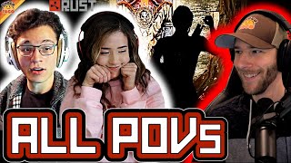 RUST S2 BONUS | All Perspectives ft. Pokimane and RayC - chocoTaco OTV Rust Server \