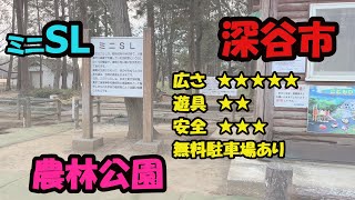 農林公園　ミニSL　アスレチック　深谷市　収穫体験　工作体験　直売所　遊具　農村公園　埼玉県　■じゅきチャンネル■公園■