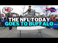 Bills, beverages AND TABLES: The NFL Today goes to Buffalo