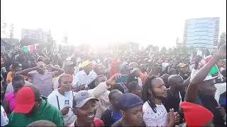 Kikuyu anthem at Ndumberi Stadium