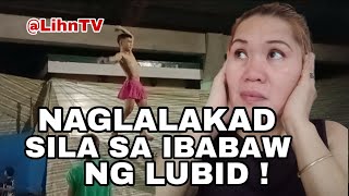 NAGLALAKAD SILA SA IBABAW NG LUBID! @LihnTV