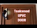 Coloured UPVC Doors | 9150099142, 9150099143 |Teakwood Colour UPVC Doors and Windows | ANEGAN UPVC