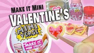 ❤️ NEW! MiniVerse Valentine's Day + Customize Make it Mini Cookies w/ Tiny Appliques \u0026 Micro Beads!