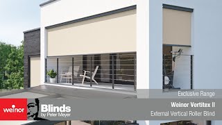 VertiTex II | Stylish New Exterior Vertical Roller Blind