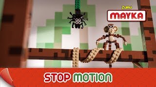 Mayka | Epic Jungle with Toy Block Tape | Lego Stop Motion Animation