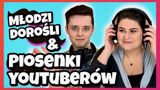 Piosenki Youtuberów vs. Młodzi Dorośli - Reakcja 👨🏻‍🦱🐸💎 | Dzikie Ucho