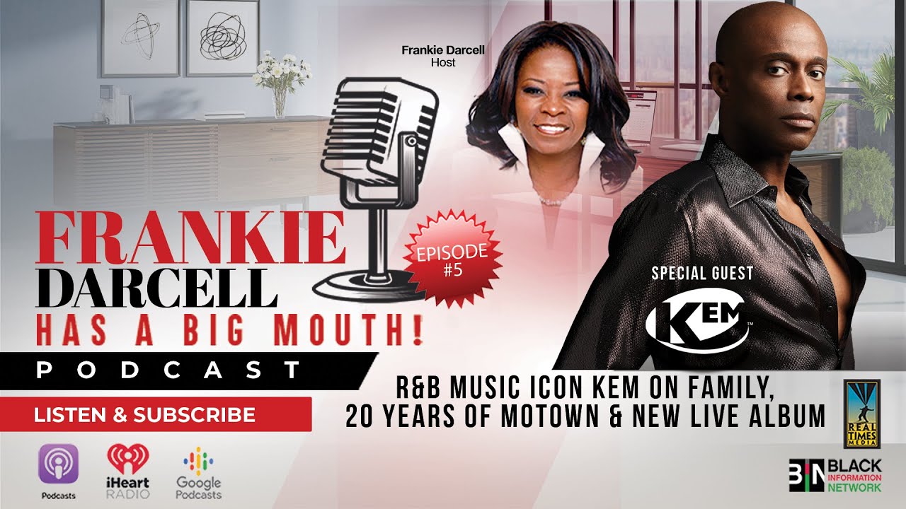 R&B Music Icon Kem On Family, 20 Years Of Motown & New Live Album - YouTube