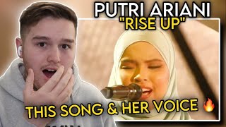 OH MY WORD! | First Time Reacting to Putri Ariani “Rise Up” (Live at Zayed Award 2025) REACTION