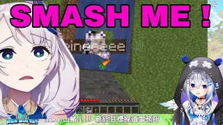 Reine Begging To Get Smashed By Amane Kanata So Bad | Minecraft [Hololive/Sub]