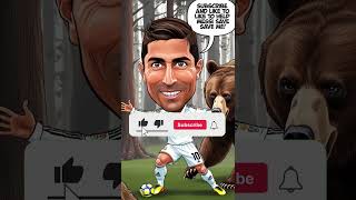 How Messi Saved Ronaldo from the Jungle #football #messi #ronaldo