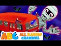 All Babies Channel | Halloween WHEELS ON THE BUS RHYME | Nursery Rhymes For Kids And Baby Songs