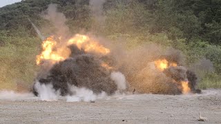 Marines Conduct Demolitions Range - Okinawa