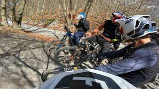 Finale Ligure MTB trails behind Darren Scott