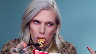 Jeffree Star eating on camera for 2 minutes straight