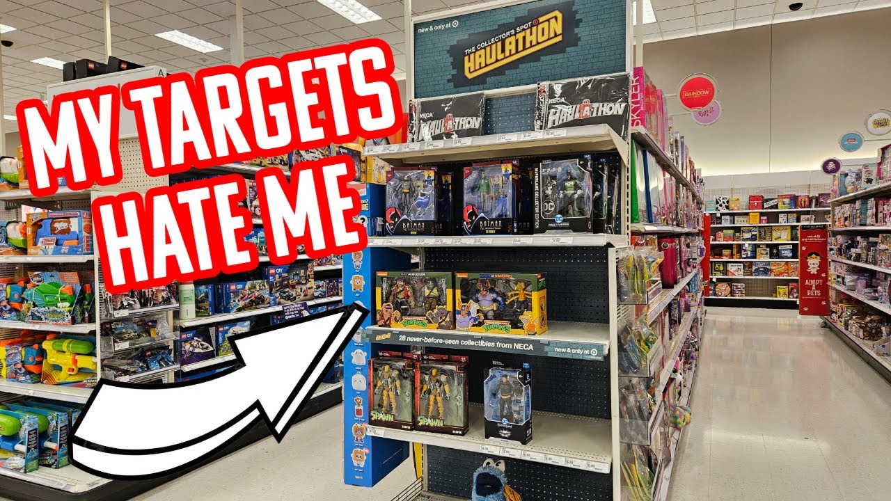 Neca Haulathon Toy Hunt At Target Youtube