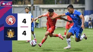 Young Lions \u0026 Cheetahs share spoils in 8️⃣-goal thriller! 2024/25 SPL: Young Lions vs Hougang United