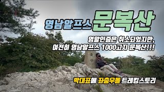 영남알프스 문복산 (해발 1014.7m) 인증은 취소되었지만 여전히 영남알프스에 우뚝솟은 장엄산 문복산