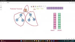 Leetcode # 145. Binary Tree Postorder Traversal (Recursive and Iterative - Python)