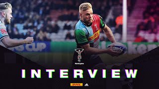 Tyrone Green says it's been the best 12 months of his career after signing new Harlequins contract