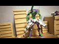 エヴァンゲリオン初号機はガンプラを修理中....【コマ撮り】【stopmotion】【フィギュア】