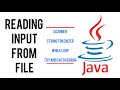 Java-Buffer Reader: Reading File from Input | Java Tutorial | Ahmadu Bello University.