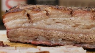 Beer braised pork belly - english Grill- and BBQ-Recipe - 0815BBQ